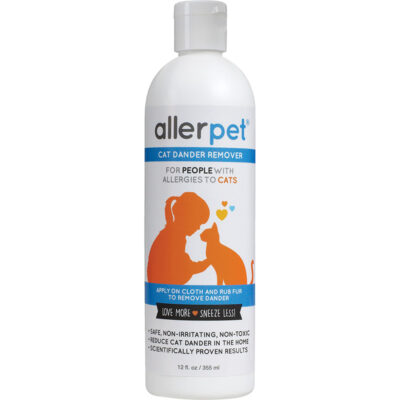 Thuốc chống dị ứng lông mèo Allerpet Cat Dander Remover 12 Thuốc chống dị ứng lông mèo Allerpet Cat Dander Remover