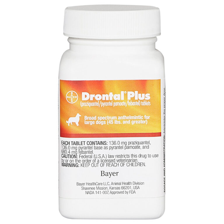 Thuốc tẩy giun cho chó Drontal Plus Tablets over 45 lbs