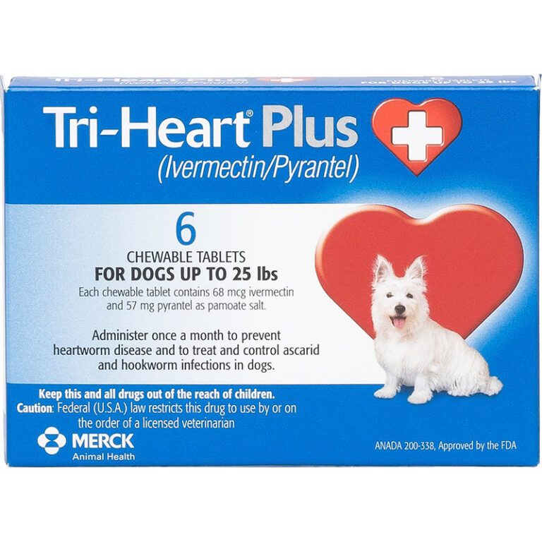 Thuốc tẩy giun cho chó giống nhỏ Tri-Heart Plus