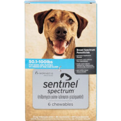 Thuốc tẩy giun cho giống chó lớn và trung bình Sentinel Spectrum