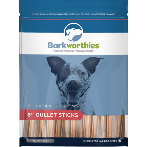 Xương gặm cho chó Barkworthies 6" Gullet Stick