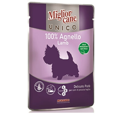 Pate cho chó con Morando Miglior Cane Unico Patè Only Lamb 12 Pate cho chó con Morando Miglior Cane Unico Patè Only Lamb