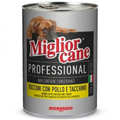 Pate cho chó Morando Migliorcane Professional Chunks With Chicken And Turkey
