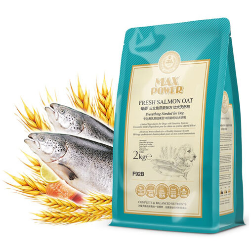 Thức ăn cho chó con MaxPower Fresh Salmon Oat Puppy