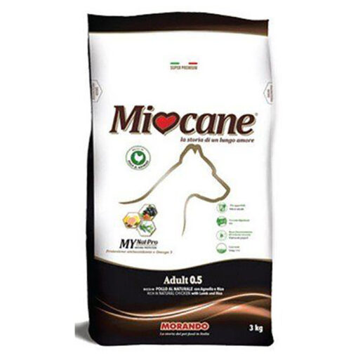 Thức ăn cho chó Morando MioCane Adult Rich In Natural Chicken With Lamb And Rice 0.5