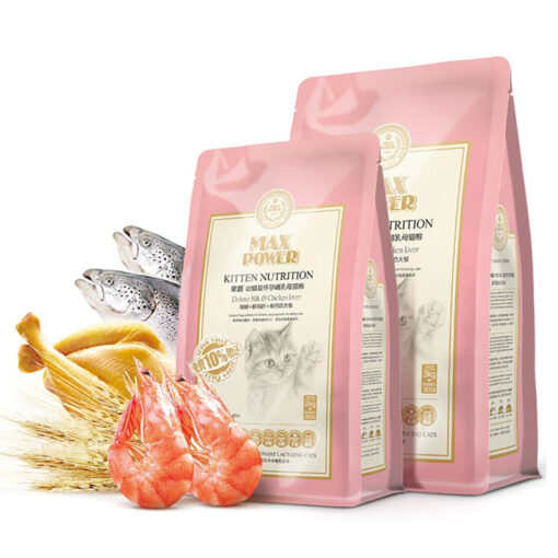 Thức ăn cho mèo con MaxPower Milk & Chicken Liver