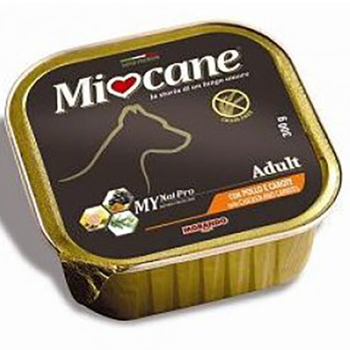 Thức ăn ướt cho chó Morando MioCane Adult With Chicken And Carrots