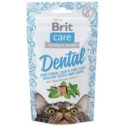 Bánh thưởng cho mèo Brit Care Cat Snack Dental
