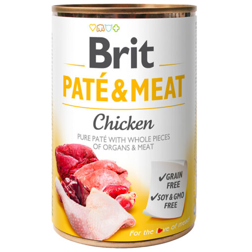 Pate cho chó Brit Pate Meat Chicken