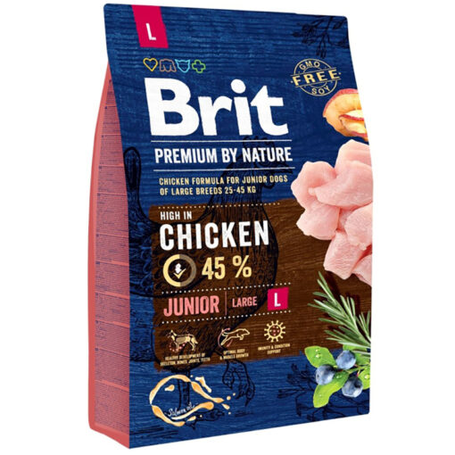 Thức ăn cho chó con Brit Premium By Nature Junior L