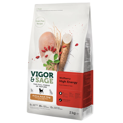 Thức ăn cho chó Vigor & Sage Active Adult Wolfberry High Energy