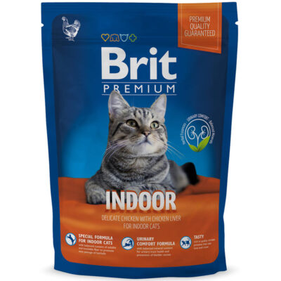 Thức ăn cho mèo Brit Premium Cat Indoor 12 Thức ăn cho mèo Brit Premium Cat Indoor