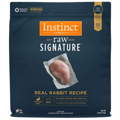 Bánh thưởng cho chó Instinct Raw Signatur Real Rabbit 12 Bánh thưởng cho chó Instinct Raw Signatur Real Rabbit