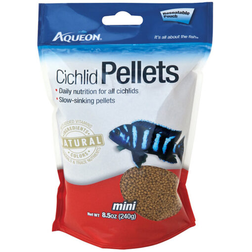 Thức ăn cho cá Cichilid Aqueon Mini Pellet