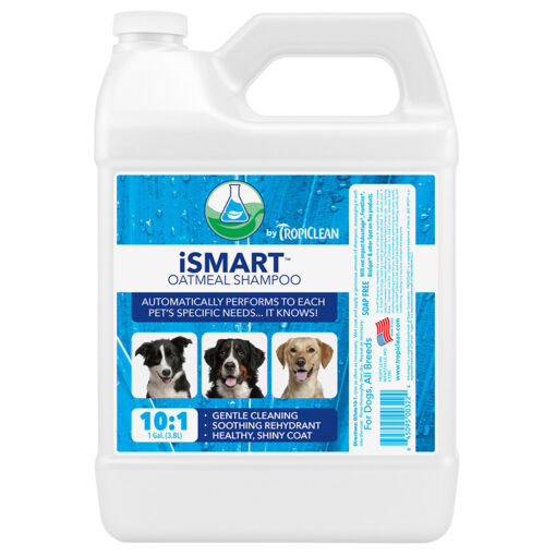 Can sữa tắm cho chó mèo TropiClean iSmart Oatmeal