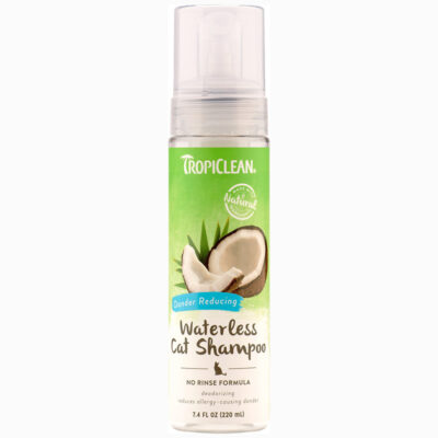 Sữa tắm cho chó mèo TropiClean Waterless Dander 12 Sữa tắm cho chó mèo TropiClean Waterless Dander