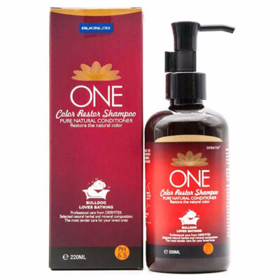 Sữa tắm giữ màu lông cho chó Alkin One Lecithin 7 Sữa tắm giữ màu lông cho chó Alkin One Lecithin