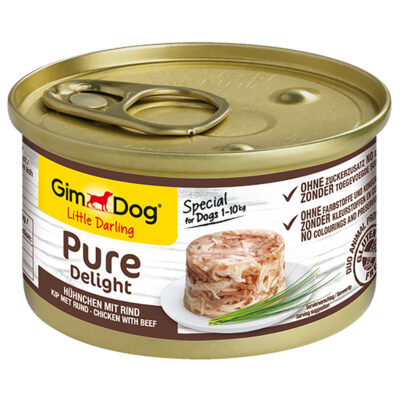 Thức ăn ướt cho chó GimDog Delight Chicken With Beef 8 Thức ăn ướt cho chó GimDog Delight Chicken With Beef