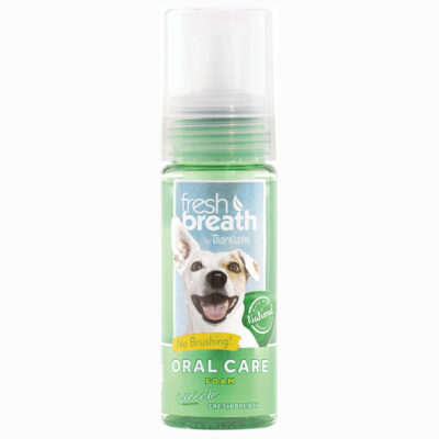 Xịt bọt khử mùi hôi miệng cho chó mèo TropiClean Fresh Breath Mint Foam