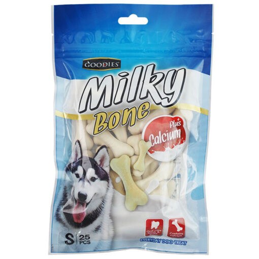 Bánh thưởng cho chó Goodies Milky Bone Canxi