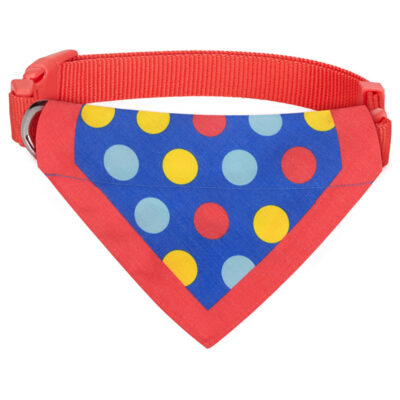 Vòng cổ cho chó Blueberry Pet Bold Polka Dots Bandana