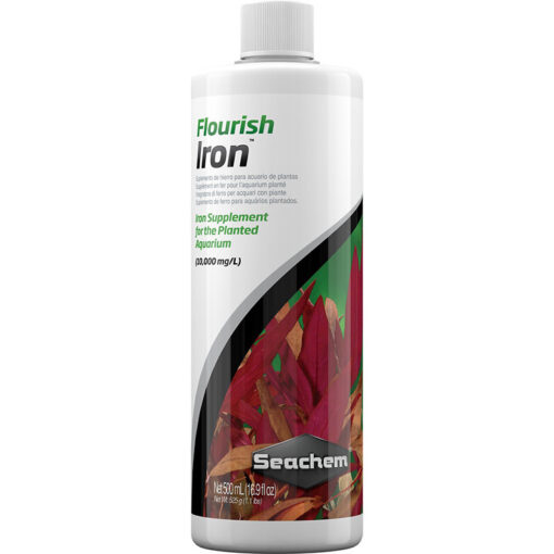 Dinh dưỡng cho cây thủy sinh Seachem Flourish Iron Planted Aquarium Supplement