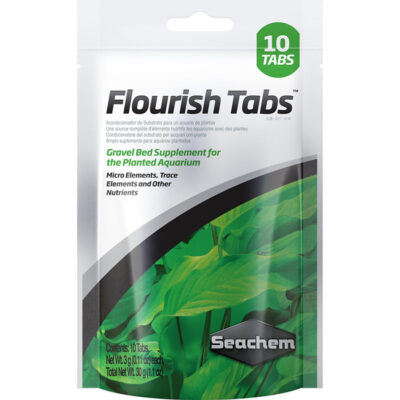 Dinh dưỡng cho cây thủy sinh Seachem Flourish Tabs Planted Aquarium Gravel Bed Supplement 11 Dinh dưỡng cho cây thủy sinh Seachem Flourish Tabs Planted Aquarium Gravel Bed Supplement