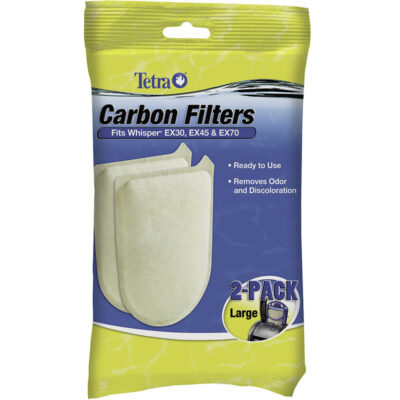 Miếng lọc bể cá Tetra Whisper Carbon Large Filter Media 8 Miếng lọc bể cá Tetra Whisper Carbon Large Filter Media