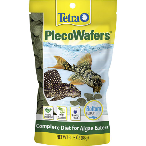 Thức ăn cho cá cân bằng dinh dưỡng cho Tetra PlecoWafers Complete Diet for Algae Eaters