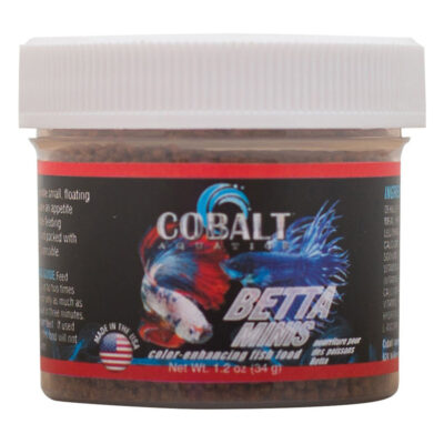 Thức ăn cho cá Cobalt Aquatics Betta Minis 11 Thức ăn cho cá Cobalt Aquatics Betta Minis