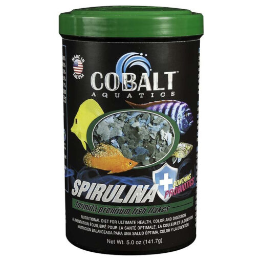 Thức ăn cho cá Cobalt Aquatics Spirulina Flakes
