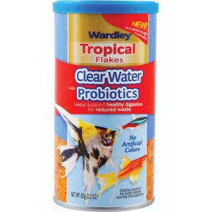 Thức ăn cho cá nhiệt đới Wardley Clear Water Probiotic Tropical Flakes
