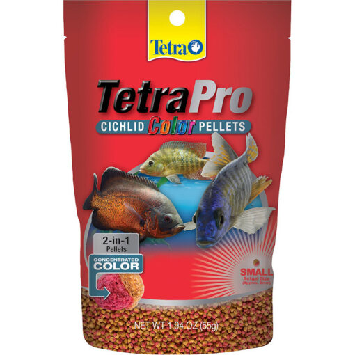 Thức ăn viên cho cá Tetra Pro Small Cichlid Color Pellet