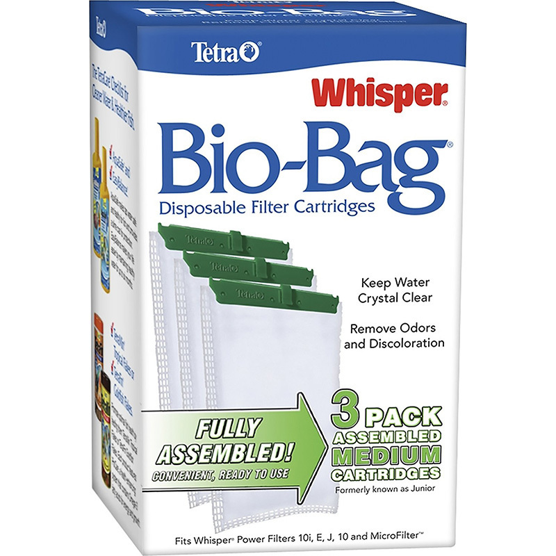 Tetra Whisper Bio-Bag Filter Cartridges; Large – Petland Canada