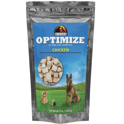 Bánh thưởng cho chó mèo Wysong Optimize Chicken Dog, Cat & Ferret