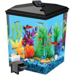 Bể cá mini Koller Products Tropical Aquaview Corner Aquarium Starter Kit
