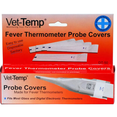 Nhiệt kế cho thú cưng Vet-Temp Digital Thermometer Probe Covers 7 Nhiệt kế cho thú cưng Vet-Temp Digital Thermometer Probe Covers