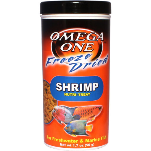 Thức ăn cho cá vị tôm Omega One Freeze-Dried Shrimp Freshwater & Marine