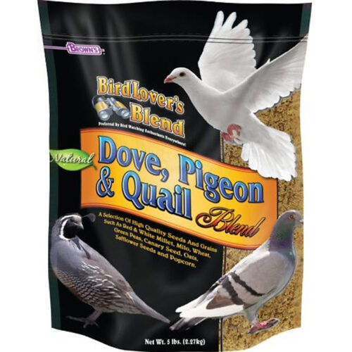 Thức ăn cho chim bồ câu Brown's Bird Lover's Blend Dove, Pigeon & Quail Blend Bird