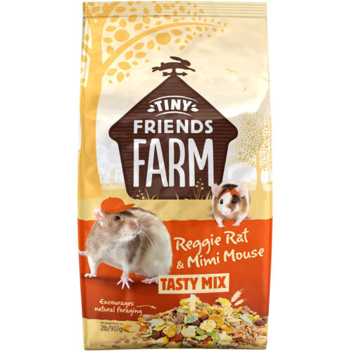 Thức ăn cho chuột Tiny Friends Farm Reggie Rat & Mimi Mouse