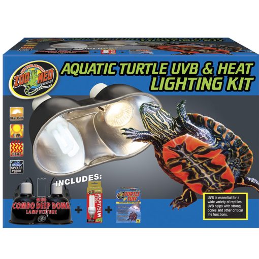Đèn sưởi cho động vật bò sát Zoo Med Aquatic Turtle UVB & Heat Lighting Kit