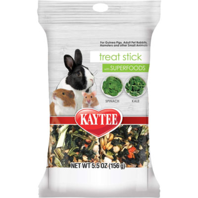 Thức ăn cho chuột Kaytee Treat Stick with Superfoods Spinach & Kale Flavor Guinea Pig Treats 11 Thức ăn cho chuột Kaytee Treat Stick with Superfoods Spinach & Kale Flavor Guinea Pig Treats