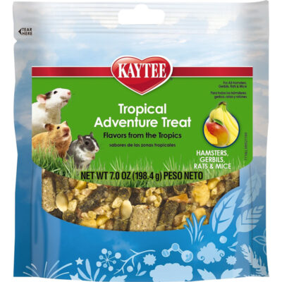 Thức ăn cho chuột Kaytee Tropical Adventure Treat Blend Hamster, Gerbil, Rat & Mouse Treats 12 Thức ăn cho chuột Kaytee Tropical Adventure Treat Blend Hamster, Gerbil, Rat & Mouse Treats