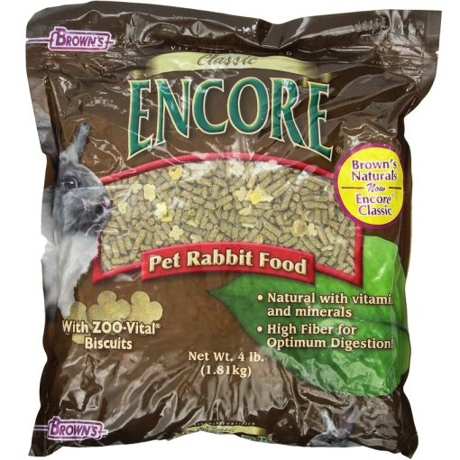 Thức ăn cho thỏ Brown's Encore Classic Natural Rabbit Food