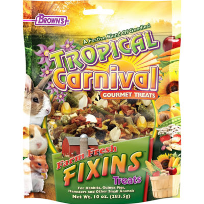 Thức ăn cho thỏ Brown's Tropical Carnival Farm Fresh Fixins Small Animal Treats 9 Thức ăn cho thỏ Brown's Tropical Carnival Farm Fresh Fixins Small Animal Treats