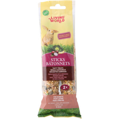 Thức ăn cho thỏ Living World Vegetable Rabbit Stick Treats 7 Thức ăn cho thỏ Living World Vegetable Rabbit Stick Treats