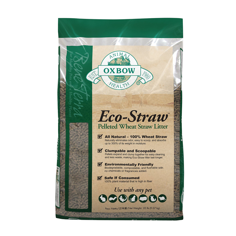 Thức ăn cho thỏ Oxbow Bene Terra Eco-Straw Pelleted Wheat Straw Small Animal  Litter | VIETPET