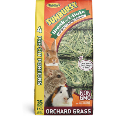 Thức ăn cho thỏ và chuột Higgins Sunburst Break-A-Bale Orchard Grass