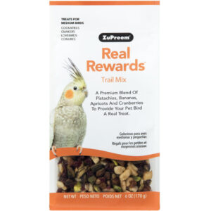 Bánh thưởng cho chim ZuPreem Real Rewards Trail Mix Medium Bird