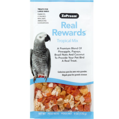 Bánh thưởng cho chim ZuPreem Real Rewards Tropical Mix Large Bird